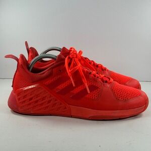 Adidas Dropset 2 Trainer Mens Red Strength Training Gym Shoes ID4955 Size 8